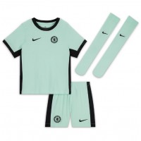 Echipament fotbal Chelsea Benoit Badiashile #5 Tricou Treilea 2023-24 pentru copii maneca scurta (+ Pantaloni scurti)